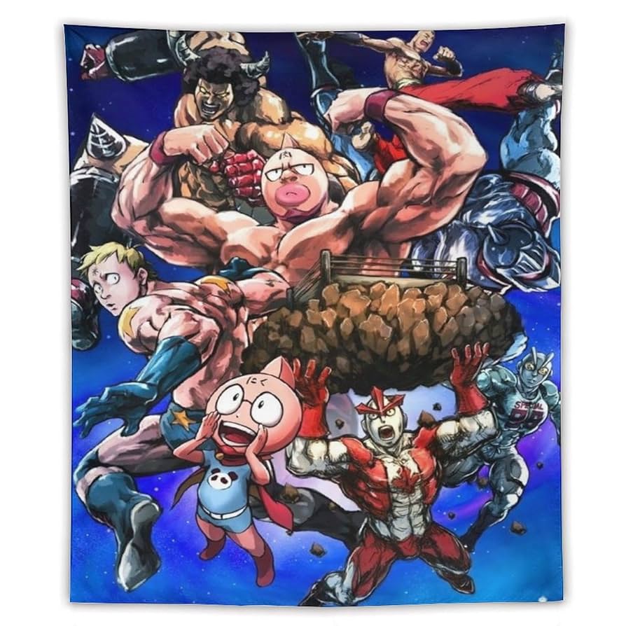キン肉マン 描き下ろし ビッグタペストリー布 キン肉マン 描き下ろし ビッグタペストリー布 キン肉マン公式